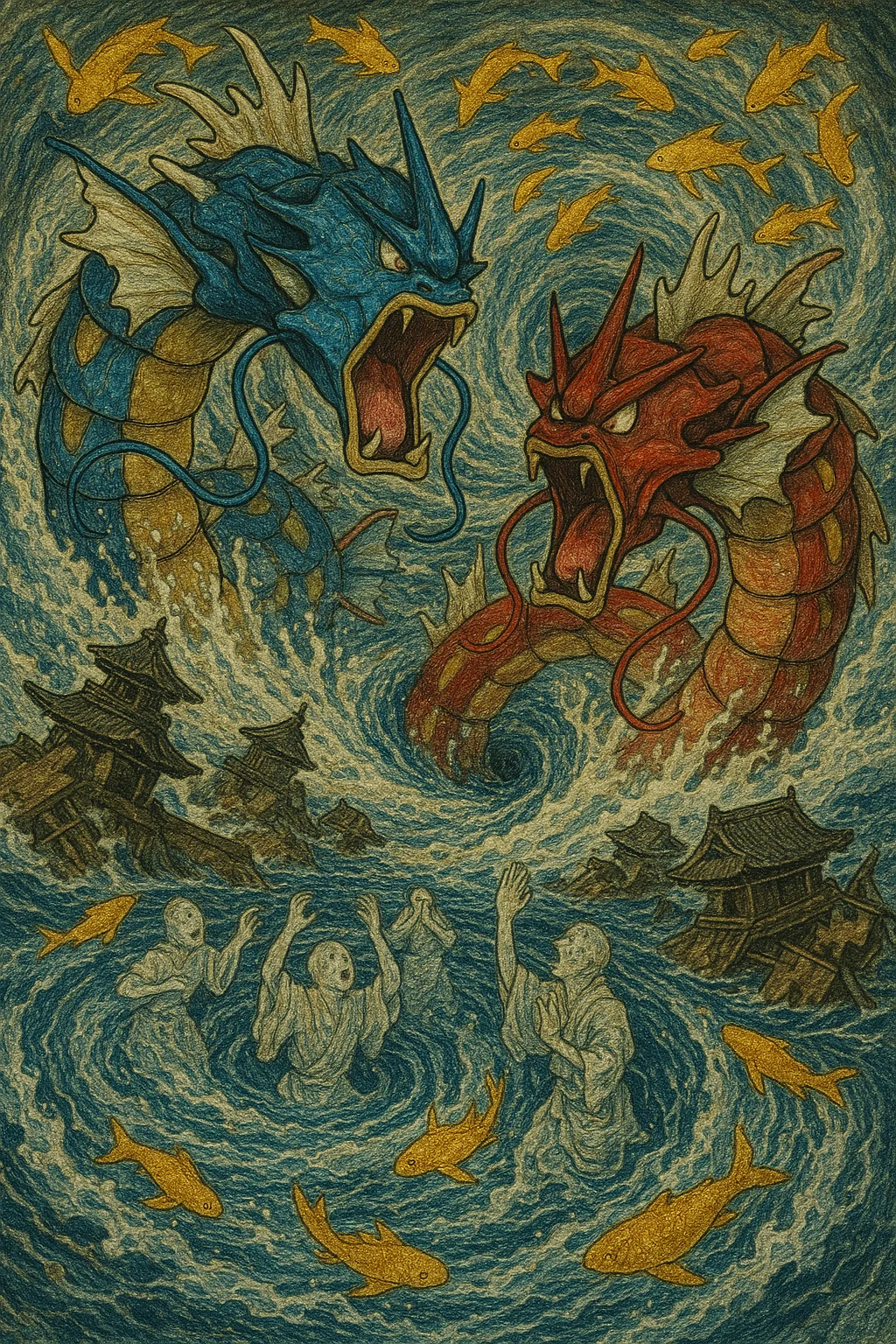 The Lake of Rage Yokai Style picture 1 of 1