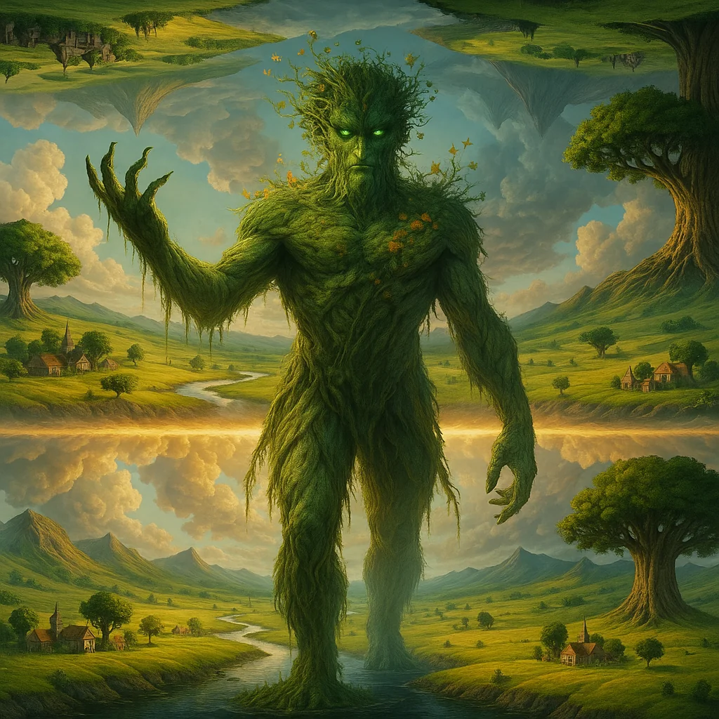 Difficulty getting a mirrored-landscape for a DnD dimensional plane picture 1 of 2