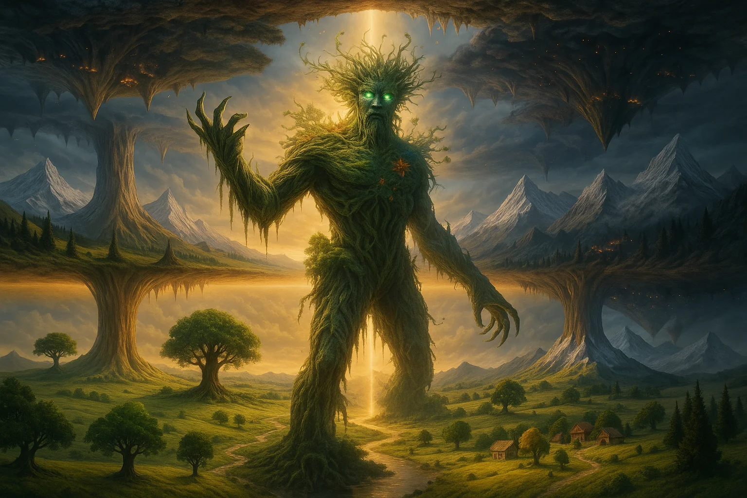 Difficulty getting a mirrored-landscape for a DnD dimensional plane picture 2 of 2