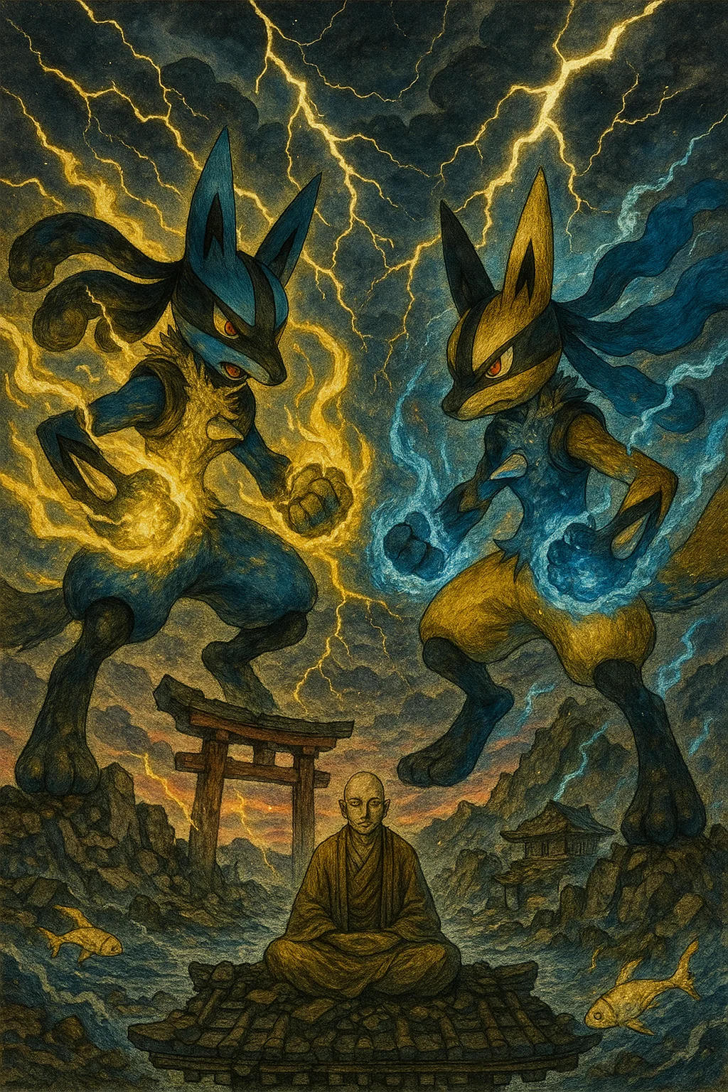 Some Pokemon Yokai fusions ive been experimenting with. picture 7 of 8