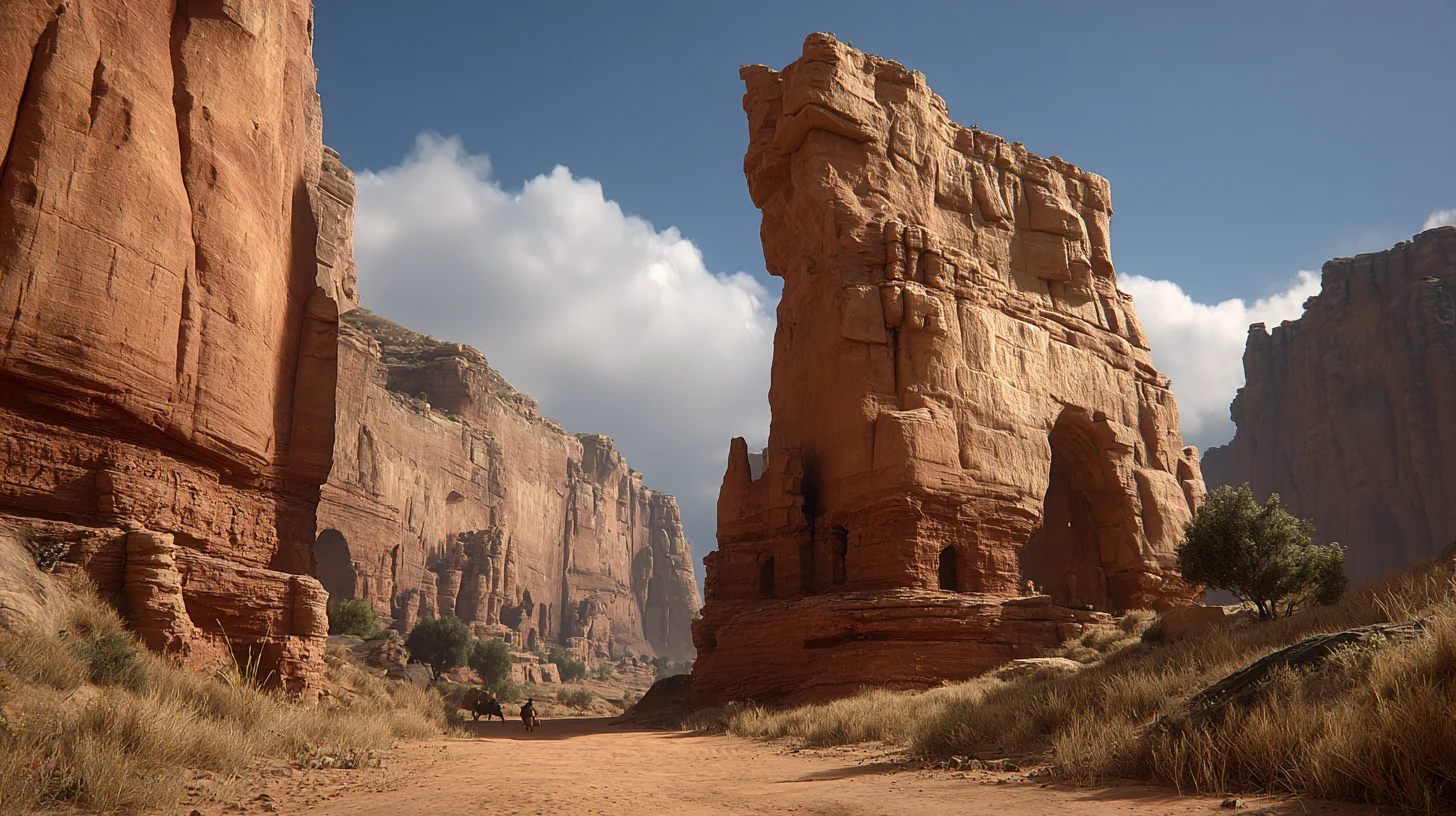 The desert world of Vhessan (Norhadei Sector, Republic of Talemir) - Midjourney picture 3 of 3