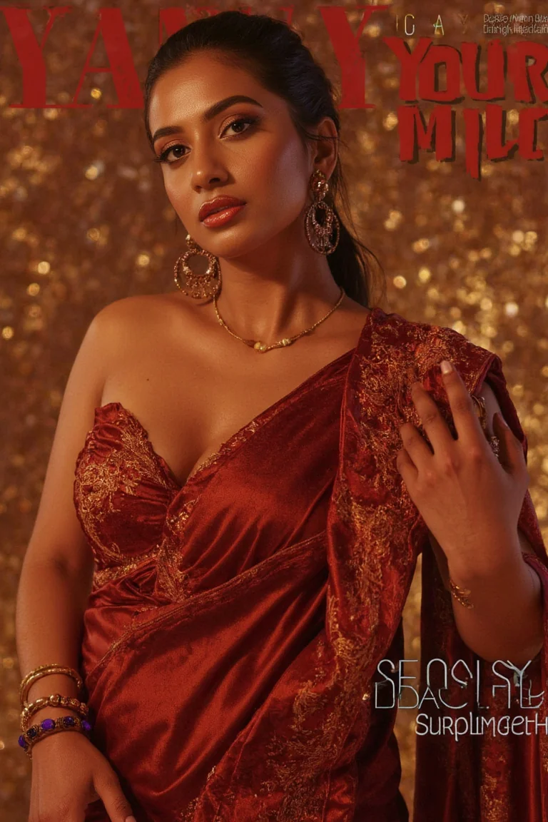 "Can AI capture the elegance of a saree? Vote for your favorite AI model!" picture 3 of 7