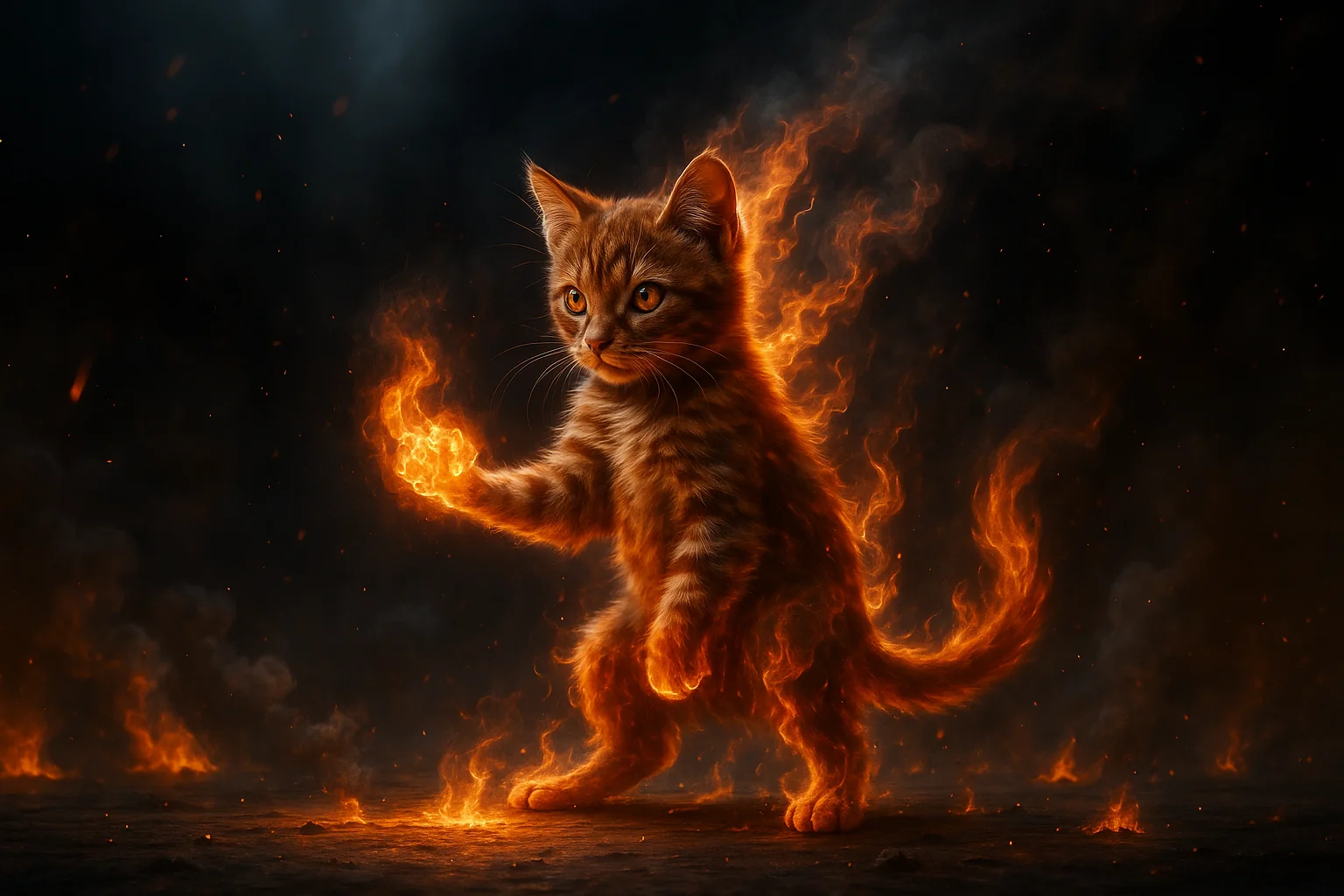 Elemental-Bending Kittens picture 1 of 4