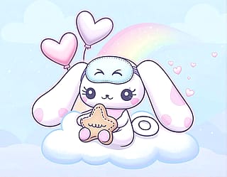 Cute Cinnamoroll Character'