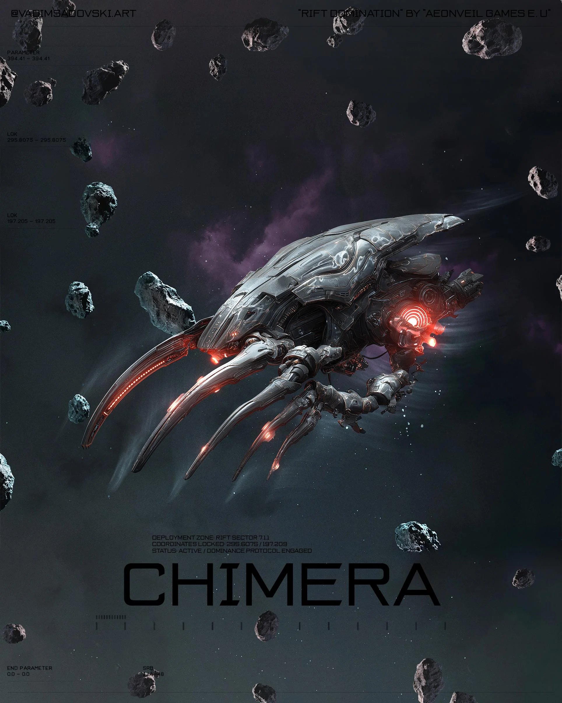 Spacecraft cards designs for board game - MJ+Photoshop, OC, 2025 picture 2 of 7