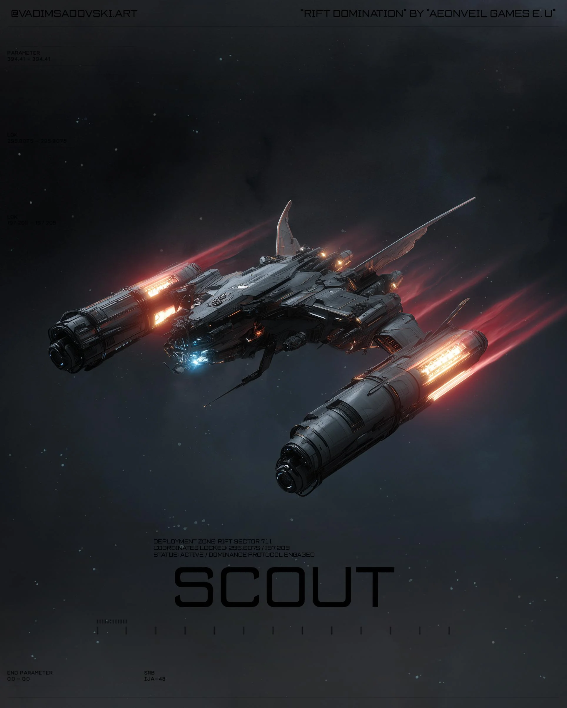 Spacecraft cards designs for board game - MJ+Photoshop, OC, 2025 picture 6 of 7