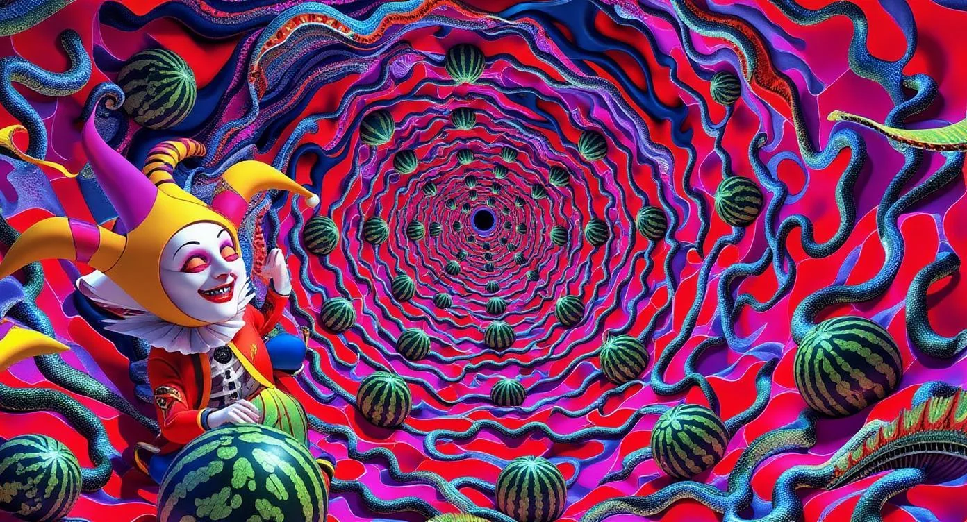 Ai fractal inspired picture 1 of 3