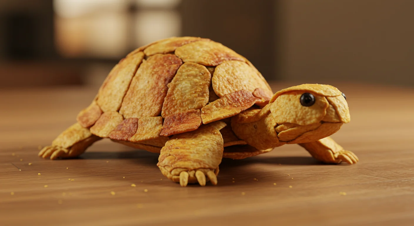 Turtle Made of Chips picture 2 of 4