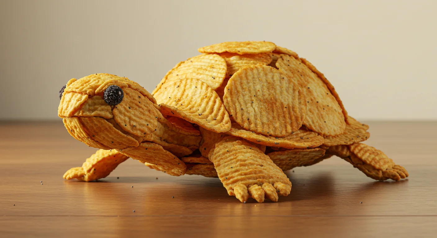 Turtle Made of Chips picture 4 of 4