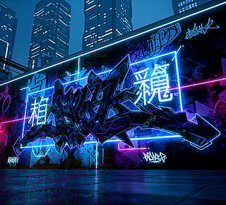 Cyberpunk/Japanese Graffiti🇯🇵'