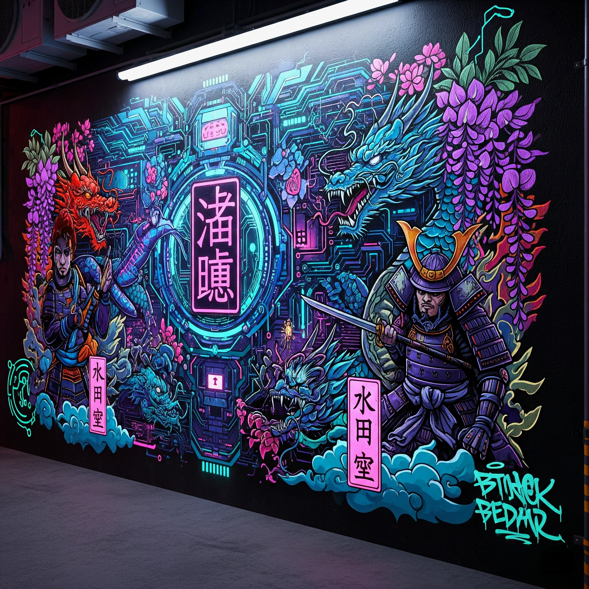 Cyberpunk/Japanese Graffiti🇯🇵 picture 4 of 4