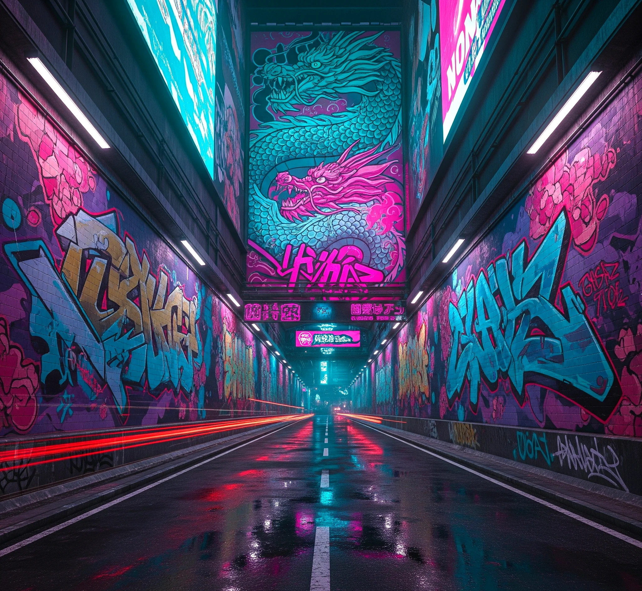 Graffiti City Tunnel☝🏻 picture 3 of 4