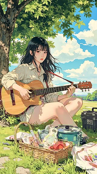 Summer Chords on the Breeze / Phone Wallpaper Archives'