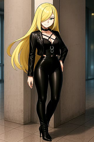 Lusamine (Pokémon) as a Femme Fatale'