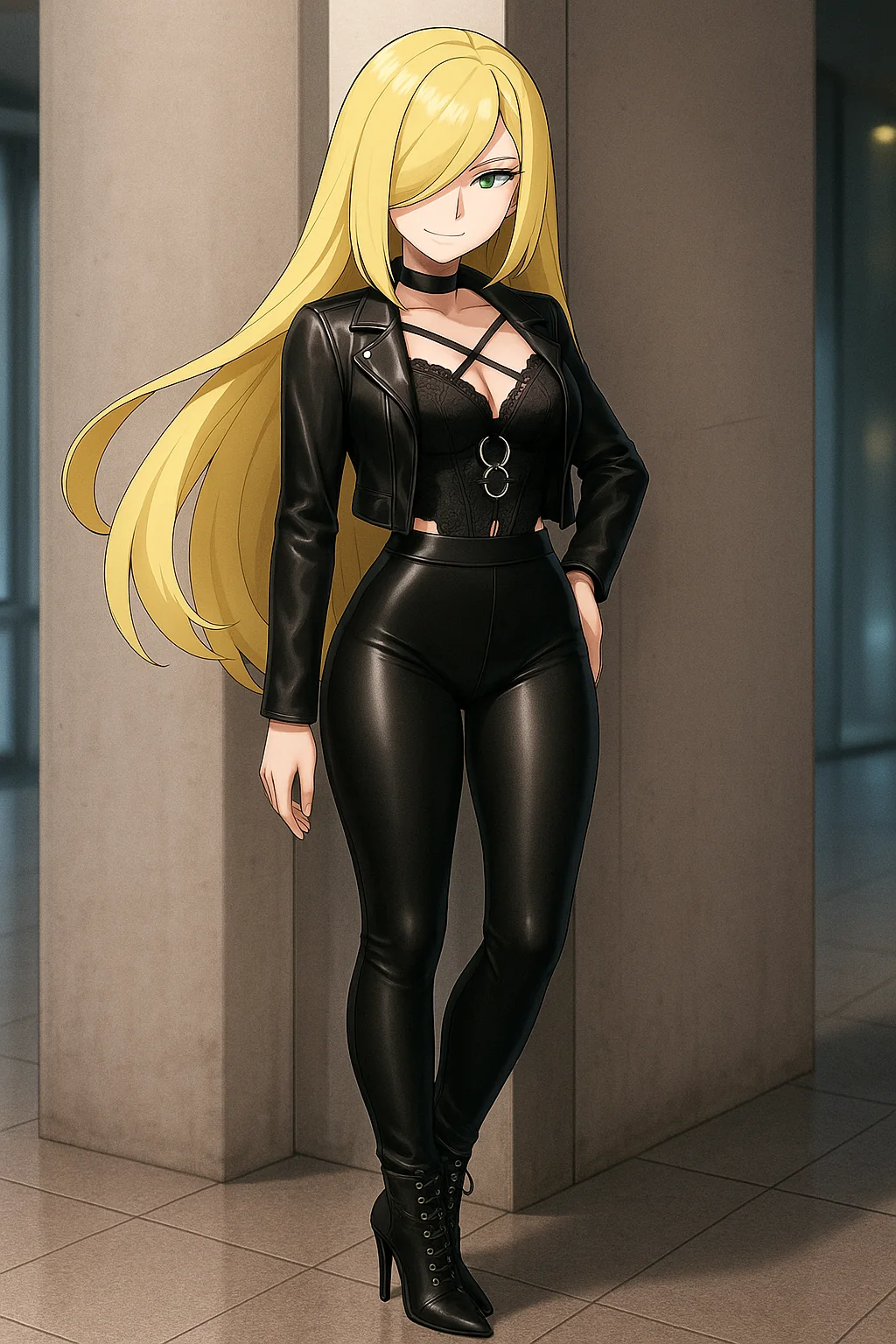 Lusamine (Pokémon) as a Femme Fatale picture 1 of 2