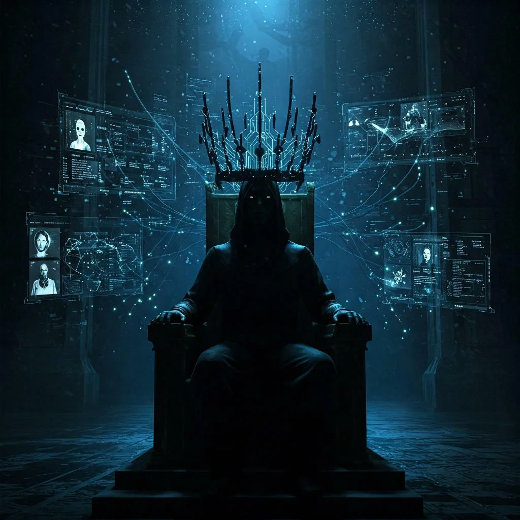 Digital Lucifer crowned with thorns picture 3 of 3