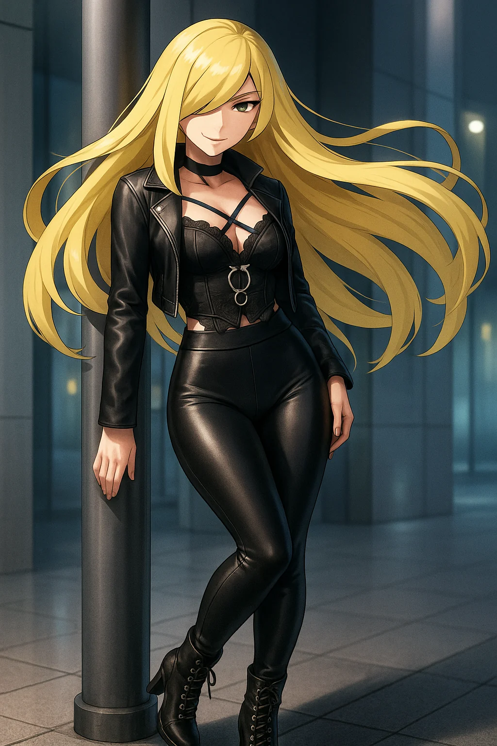 Lusamine (Pokémon) as a Femme Fatale picture 1 of 1