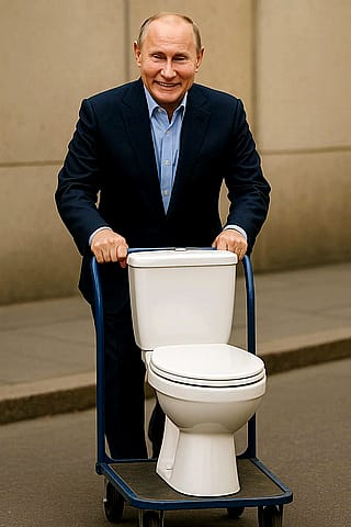 Great trolling, comrade! Indoor toilet for you!'