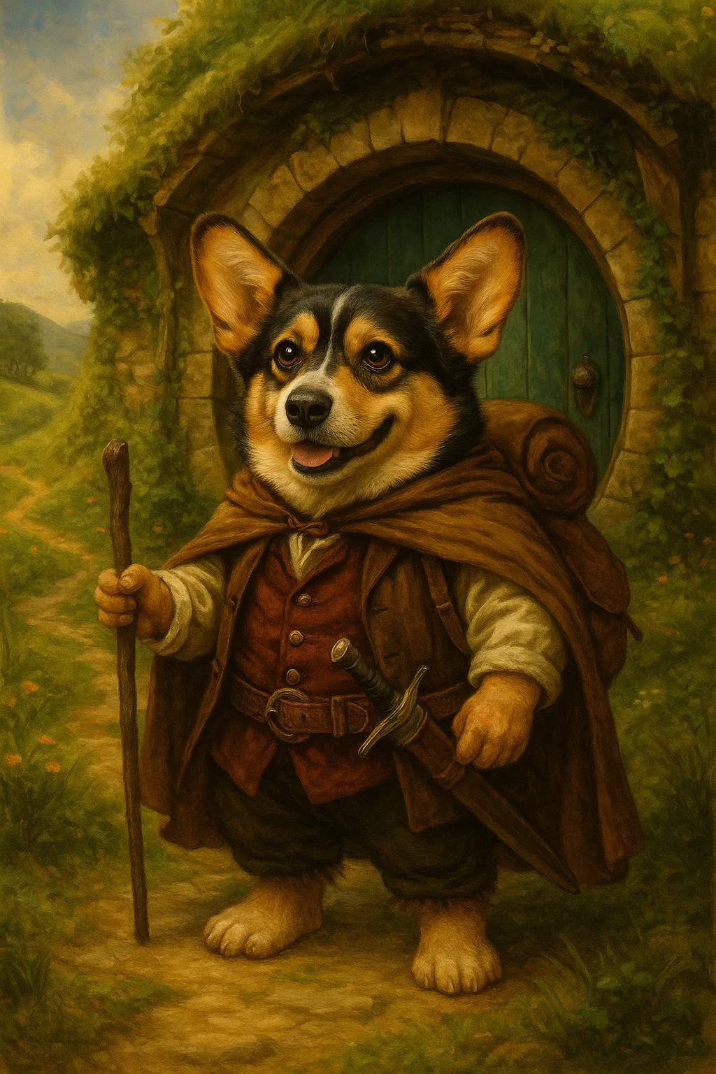 Trixie Hobbit, the tricksiest hobbit there ever was picture 2 of 4