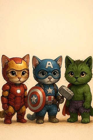 Meet the Meowvengers 🐱'