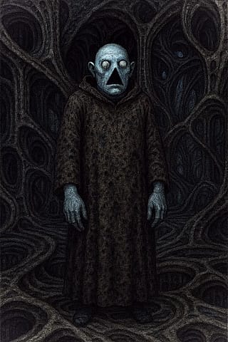 Had a dream about this guy and needed to make him real.'