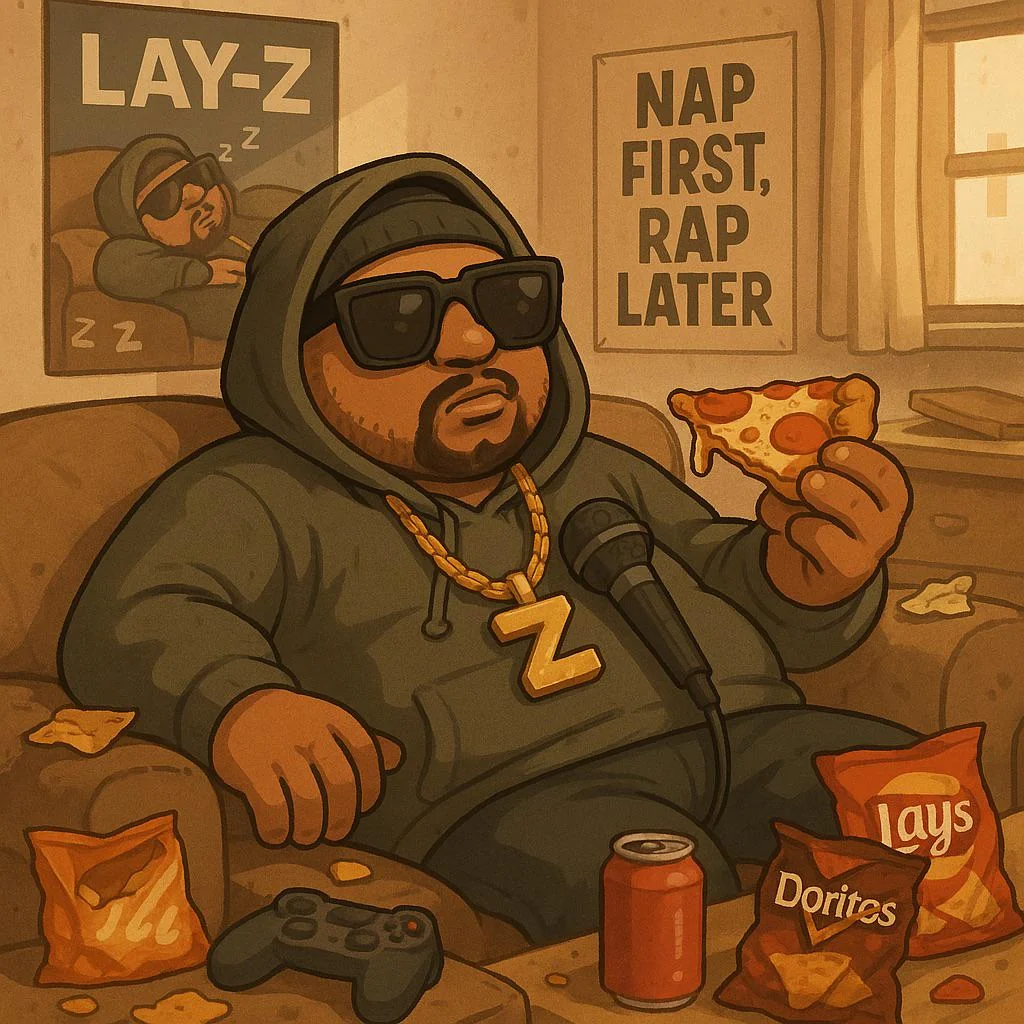 The rapper Lay-Z picture 1 of 1