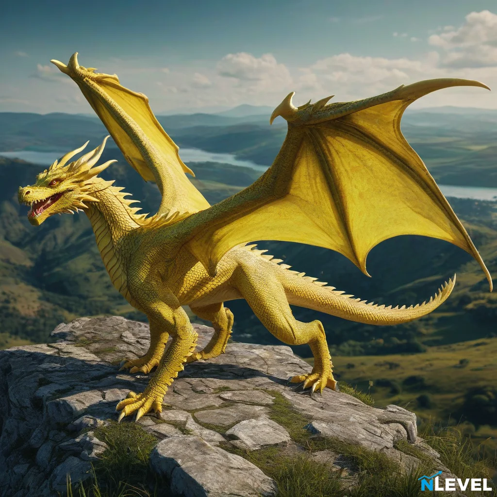 Sunny the yellow dragon picture 1 of 1