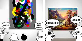 MODERN ART vs AI'
