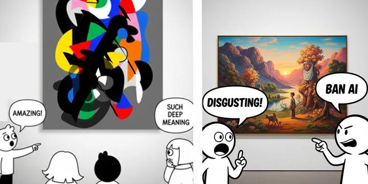 MODERN ART vs AI picture 1 of 1