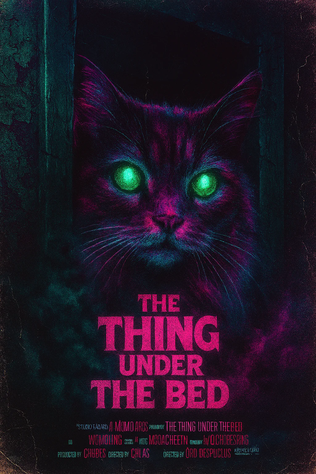 My cat as a horror movie poster picture 2 of 2
