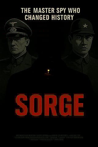 A movie poster about Richard Sorge'