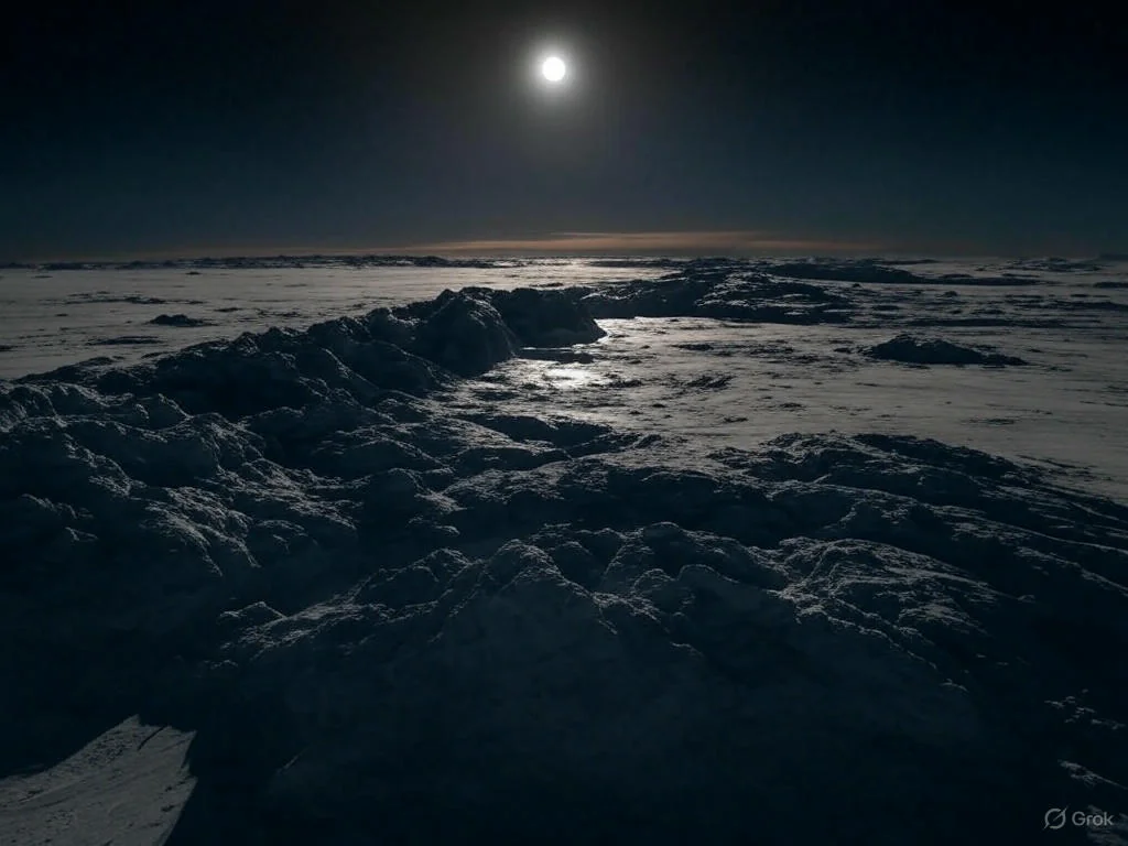 Surface level perspective from planets and moons. picture 5 of 7