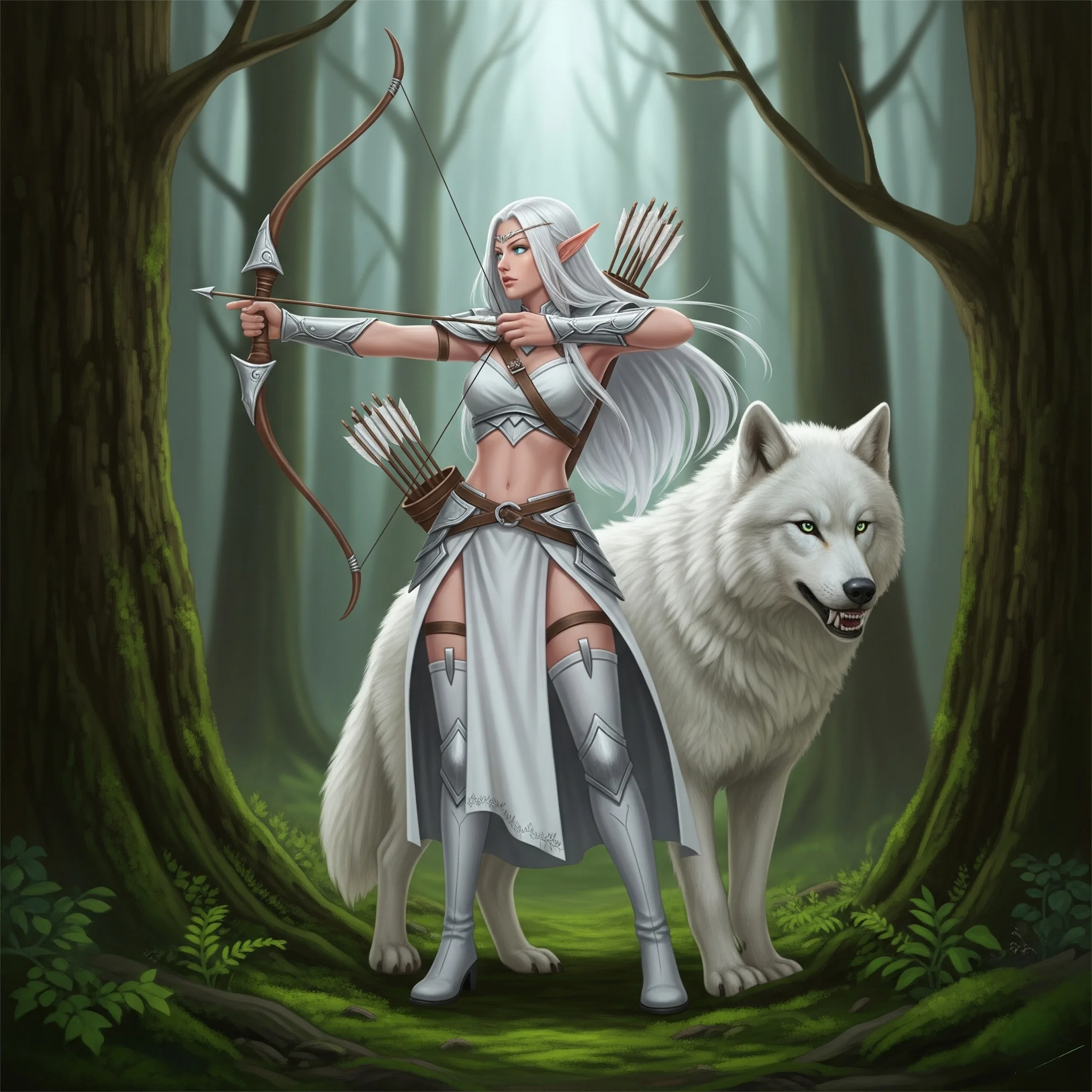 Elf in wolf company picture 1 of 6