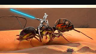 Azare's ant rider'
