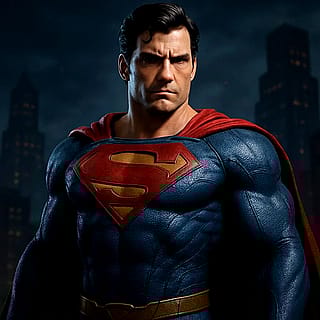 Superman video game render (Flibbo AI)'
