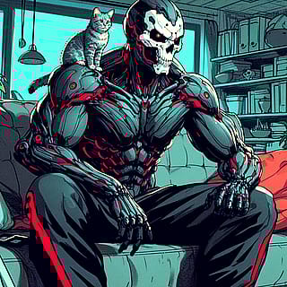 Even Bots need a pet companion 🤖😺'