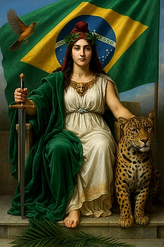 Allegory of countries.'