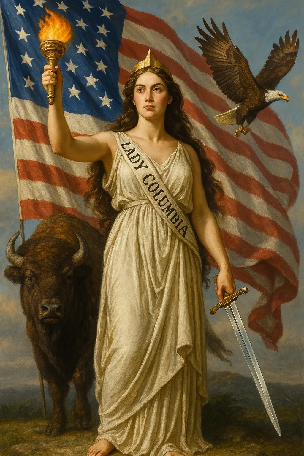 Allegory of countries. picture 2 of 7