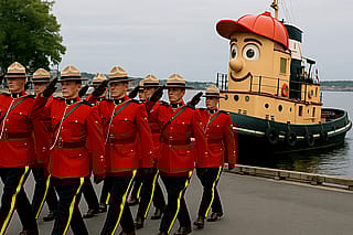 The Entirety of the Royal Canadian Navy.'