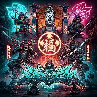 Cyberpunk samurai style🇯🇵⚔️☝🏻'