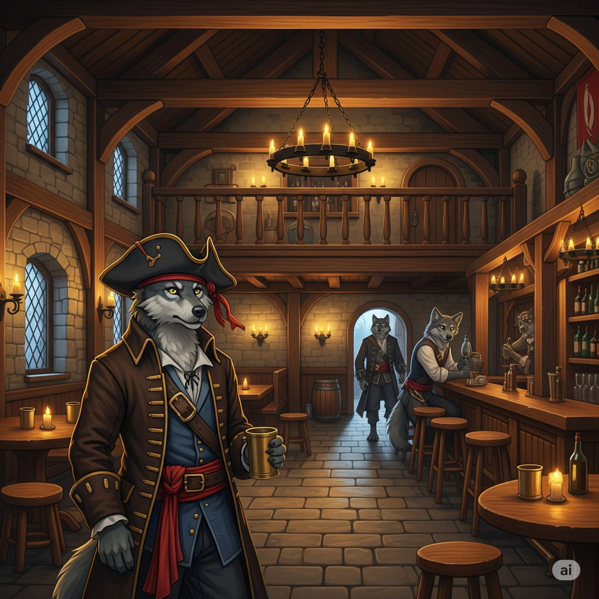 Wolf-pirate-tavern picture 1 of 2