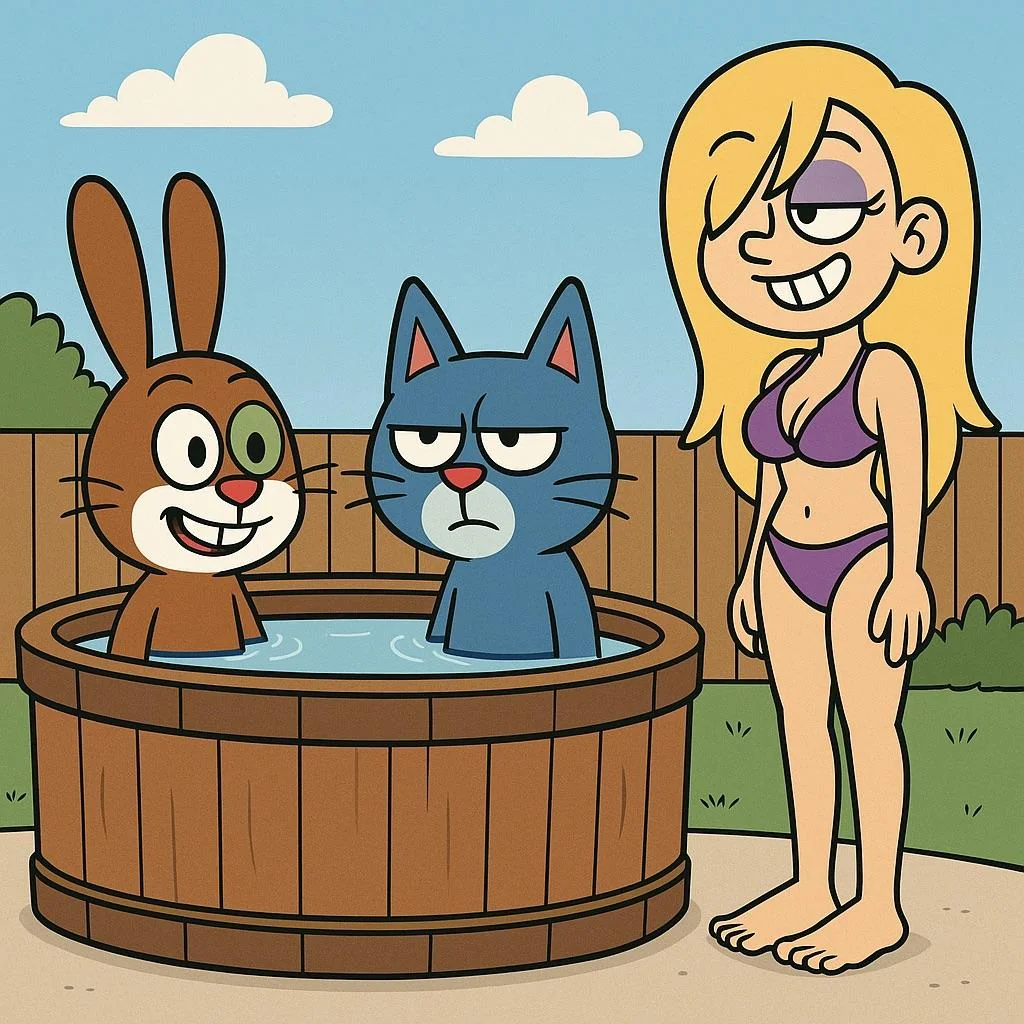 Ms. Ma’am Hot Tub Scene [Galaxy AI]. picture 2 of 4