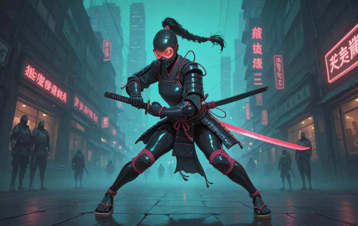 Futuristic warriors picture 1 of 3