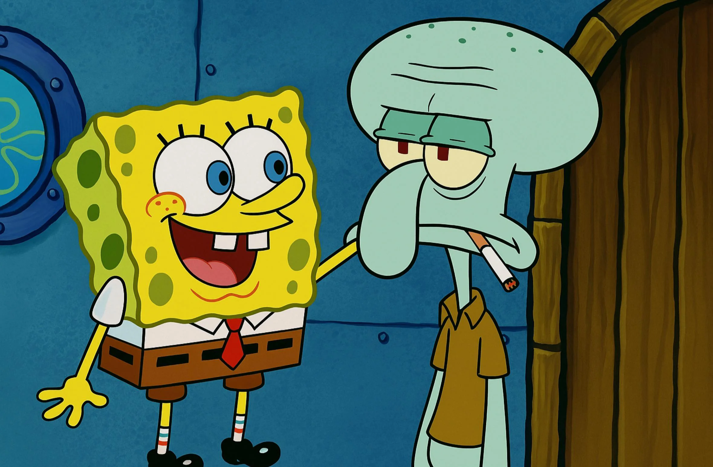 SpongeBob and Squidward picture 1 of 1