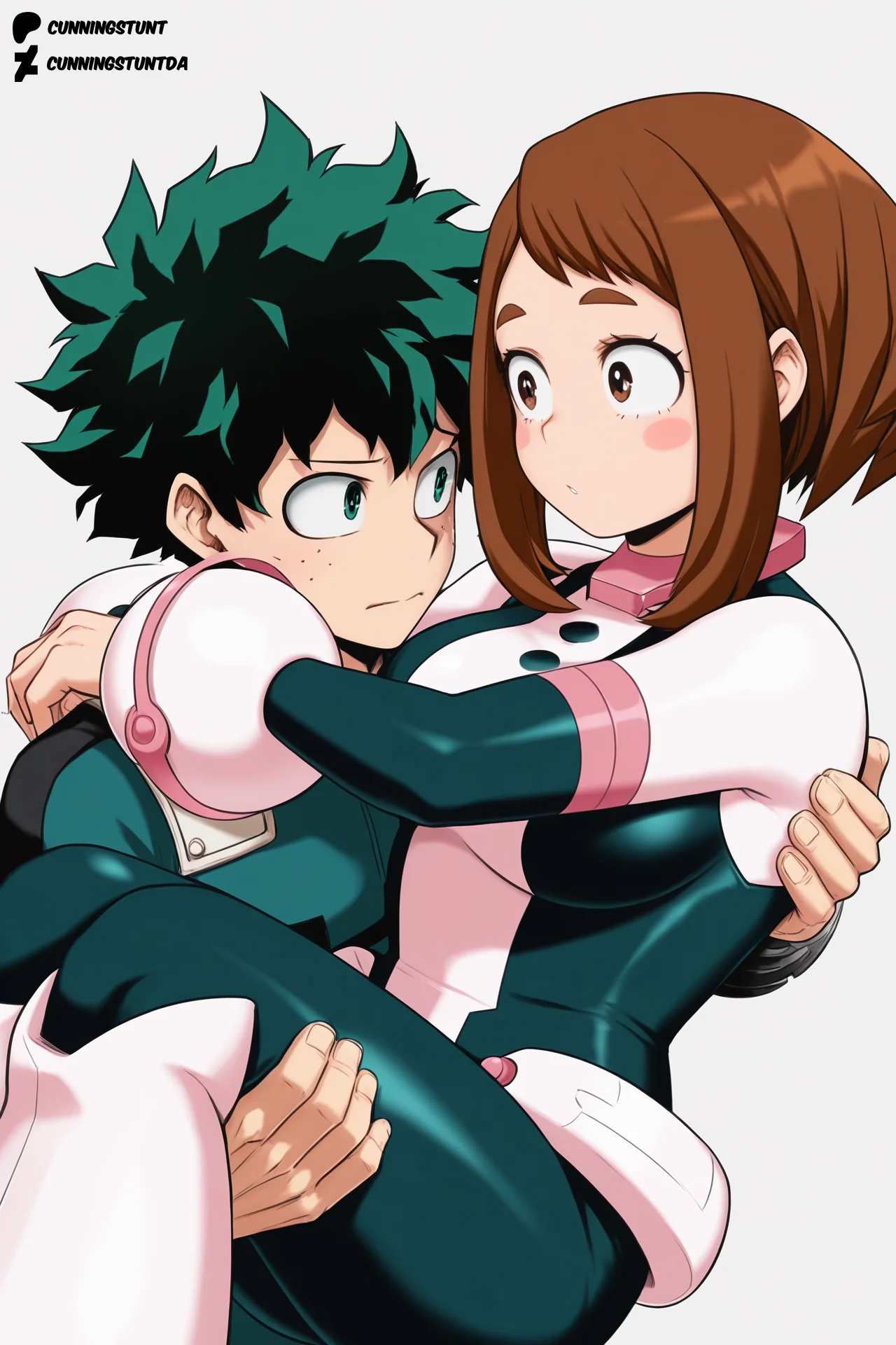 Ochako and Midoriya, MHA picture 1 of 3
