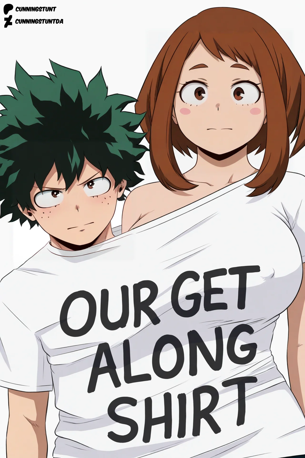 Ochako and Midoriya, MHA picture 2 of 3
