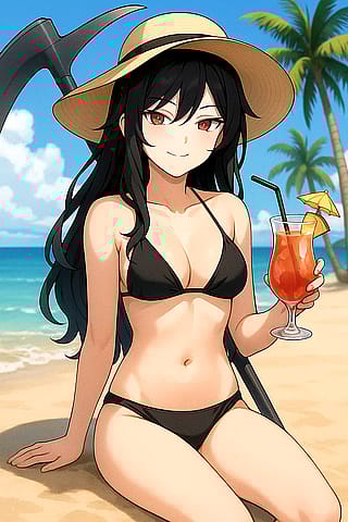 Even the grim reaper needs a holiday'