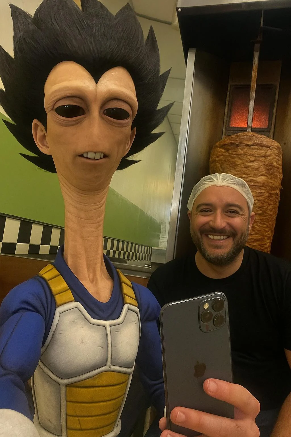 Deformed Vegeta and shawarma picture 1 of 1