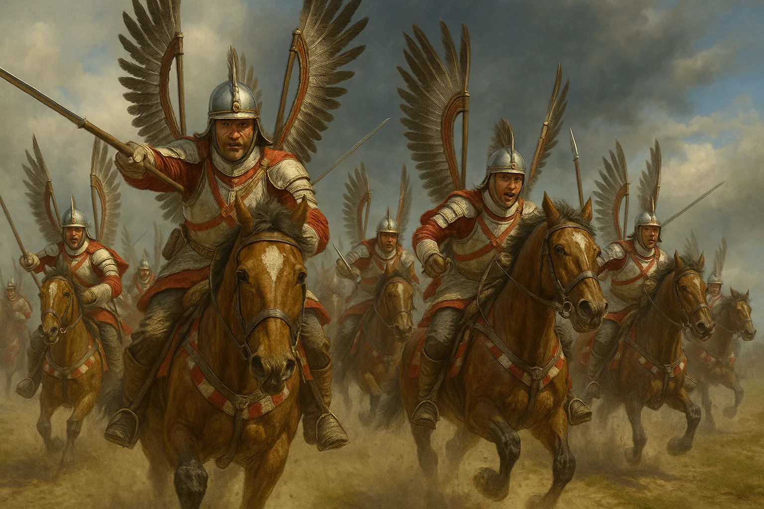 Winged hussars attack picture 1 of 1