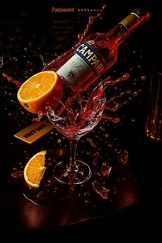A splash of Campari Inspiration and Result'